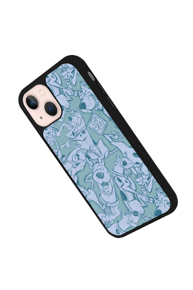 iPhone 13 Mini Uyumlu Scooby Doo Tasarımlı Glossy Premium Kılıf