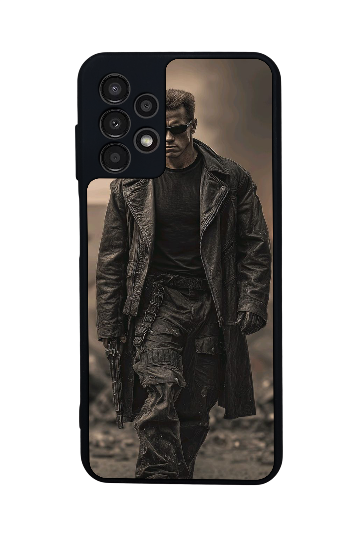 Samsung Galaxy A23 Uyumlu Terminator Tasarımlı Glossy Premium Kılıf