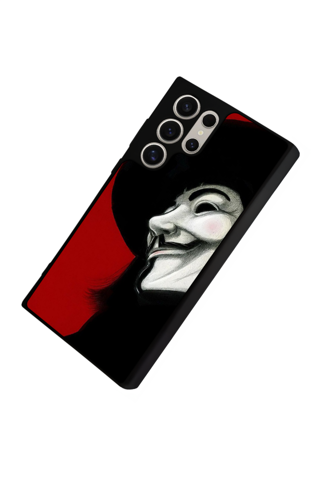 Samsung Galaxy S22 Ultra Uyumlu Vendetta Tasarımlı Glossy Premium Kılıf