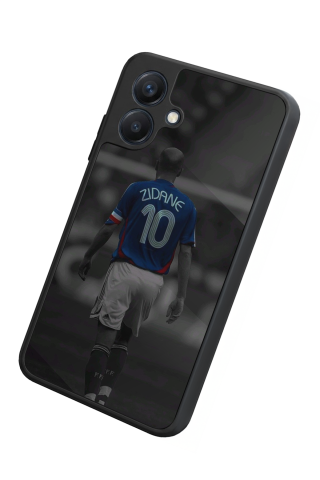 Samsung Galaxy A07 Uyumlu Zidane Tasarımlı Glossy Premium Kılıf