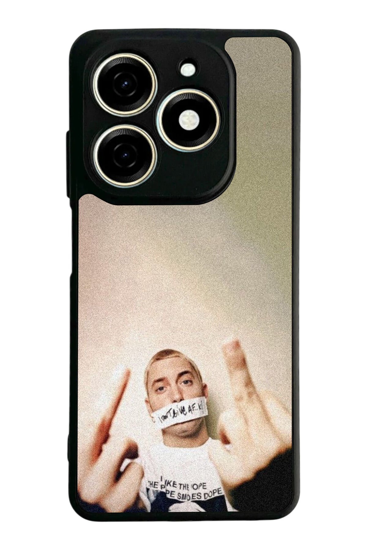 Tecno Spark 20/20C Uyumlu Eminem Tasarımlı Glossy Premium Kılıf
