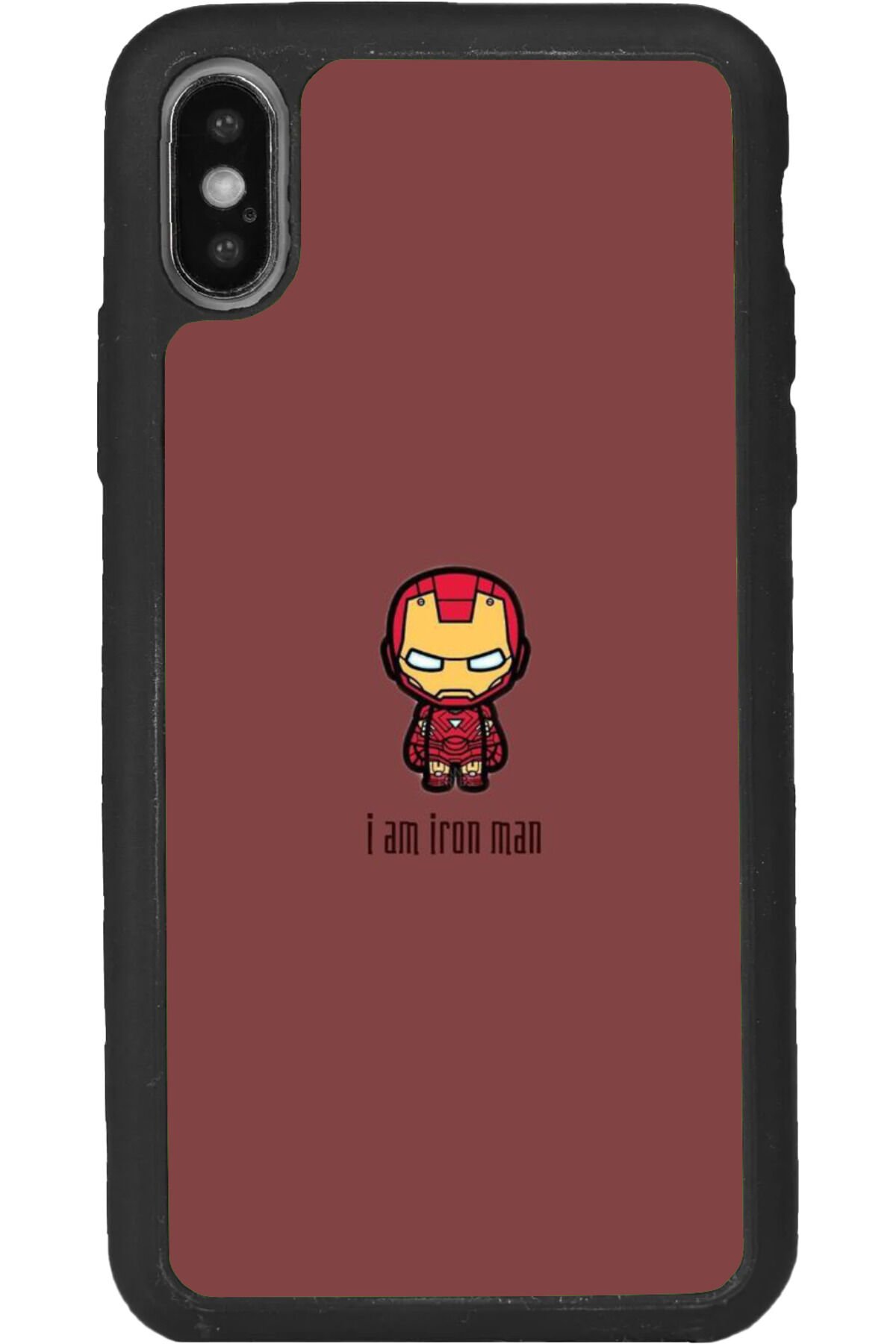 iPhone XS Max Uyumlu Mat Siyah uyumlu Kılıf – Yumuşak Silikon, Koruyucu, Şok Emici Kapak