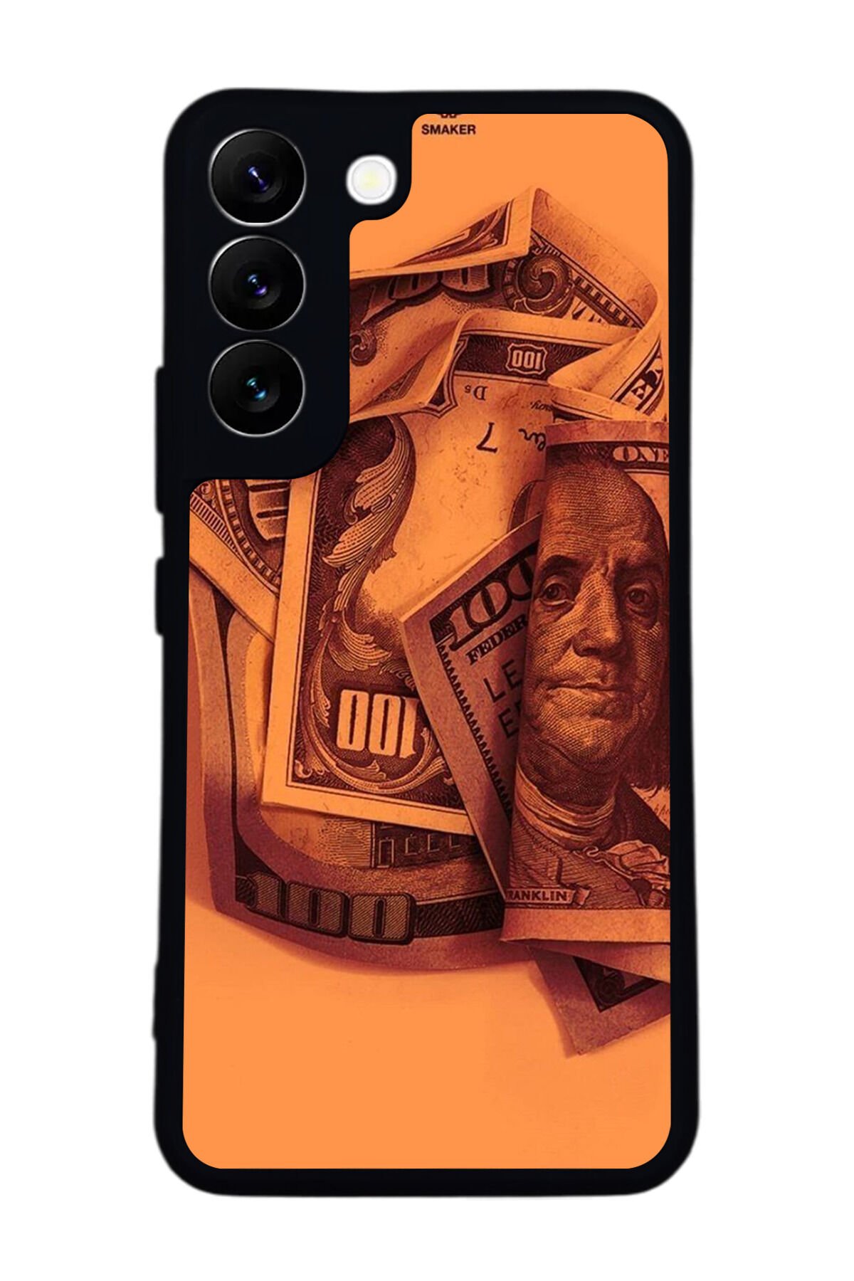 Samsung Galaxy S22 Uyumlu Money Para Tasarımlı Glossy Premium Kılıf