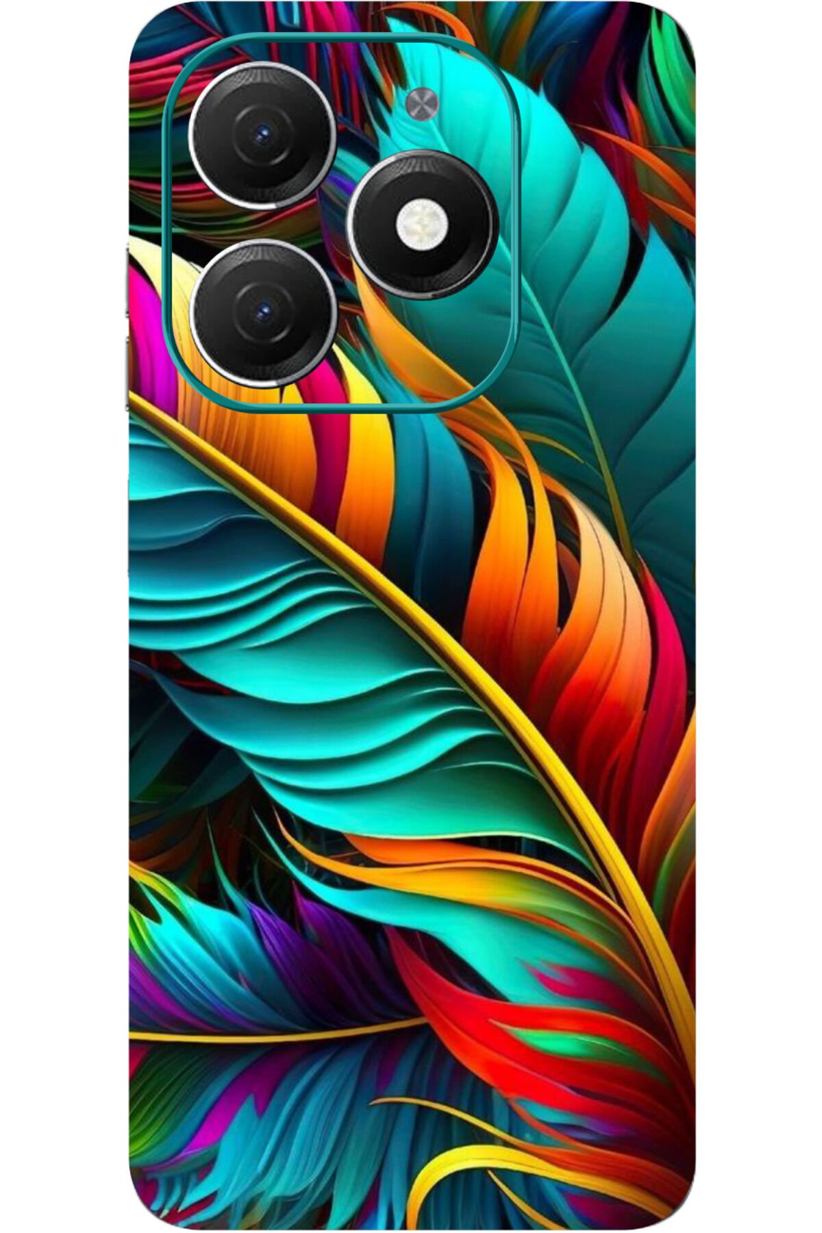 Realme C63 Kamera Korumalı HD Tam Kaplama Baskılı Kılıf