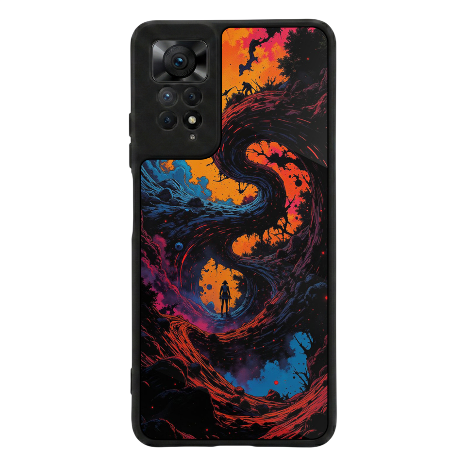Xiaomi Redmi Note 12 Pro Uyumlu Abstract Tasarımlı Glossy Premium Kılıf