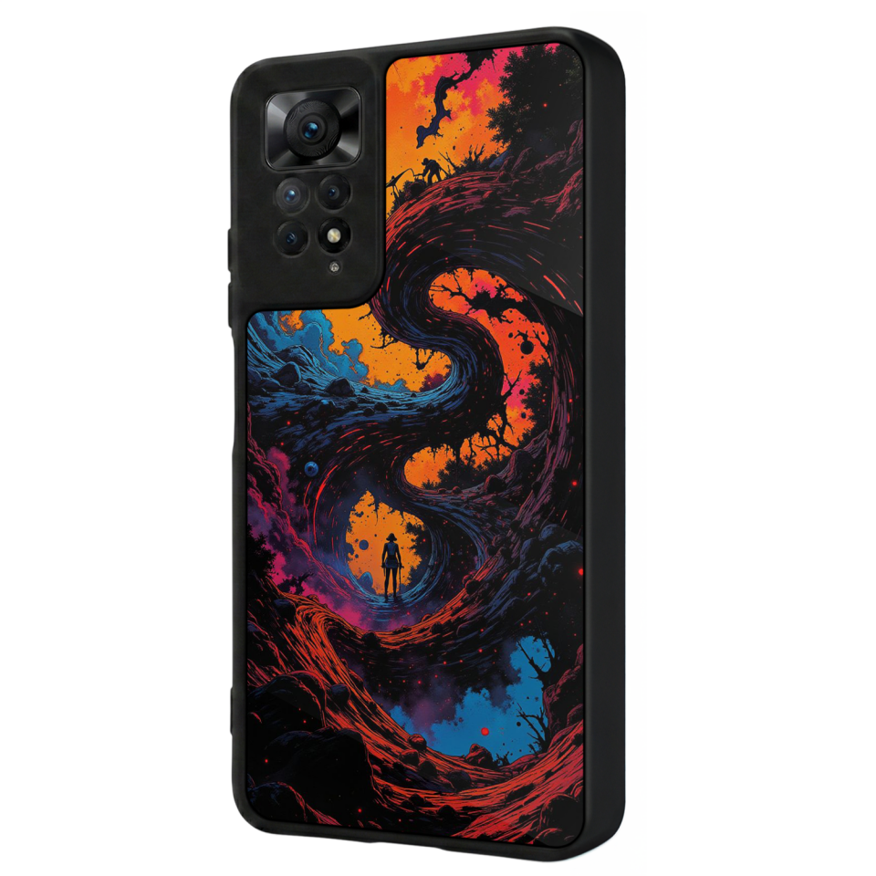 Xiaomi Redmi Note 12 Pro Uyumlu Abstract Tasarımlı Glossy Premium Kılıf