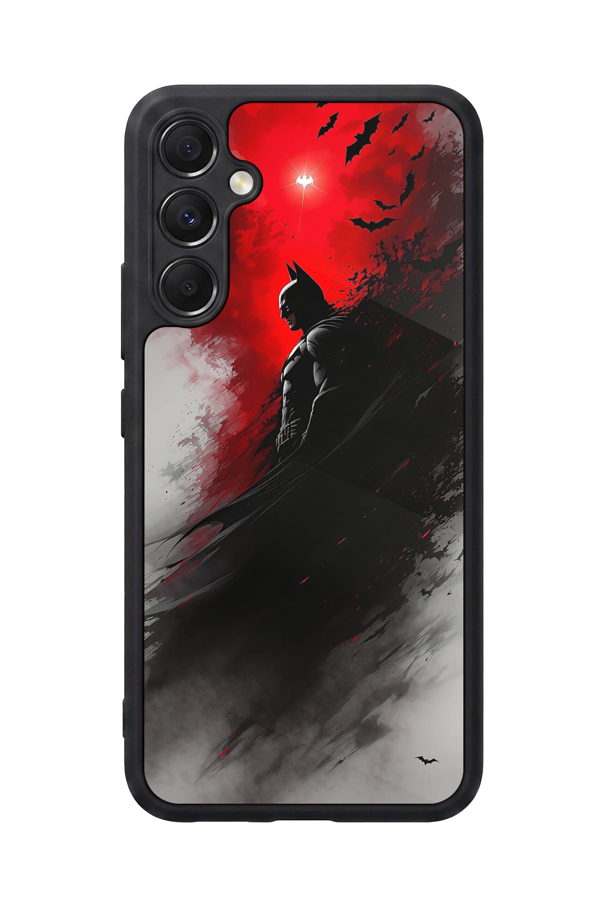 Samsung Galaxy M34 Uyumlu Batman Tasarımlı Glossy Premium Kılıf