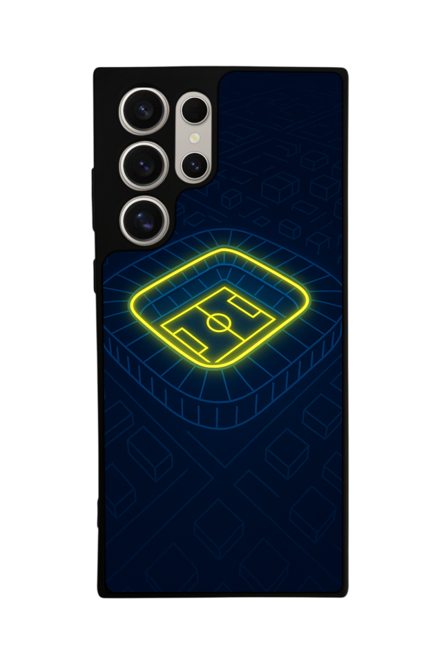 Samsung Galaxy S22 Ultra Uyumlu Fenerbahce Tasarımlı Glossy Premium Kılıf