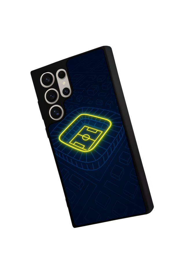 Samsung Galaxy S22 Ultra Uyumlu Fenerbahce Tasarımlı Glossy Premium Kılıf