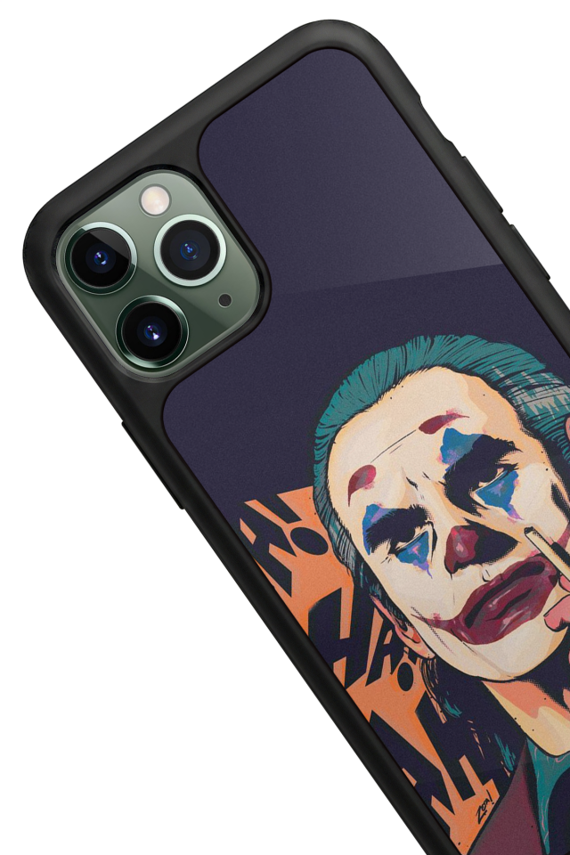 iPhone 11 Pro Max Uyumlu Joker Tasarımlı Glossy Premium Kılıf