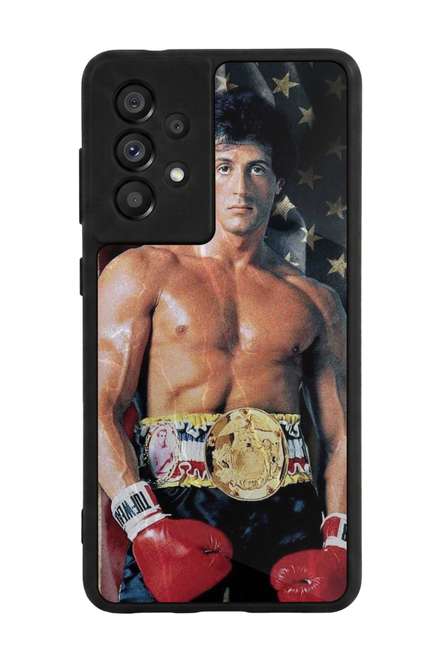 Samsung Galaxy A73 Uyumlu Rocky Tasarımlı Glossy Premium Kılıf