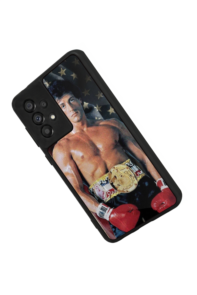 Samsung Galaxy A73 Uyumlu Rocky Tasarımlı Glossy Premium Kılıf