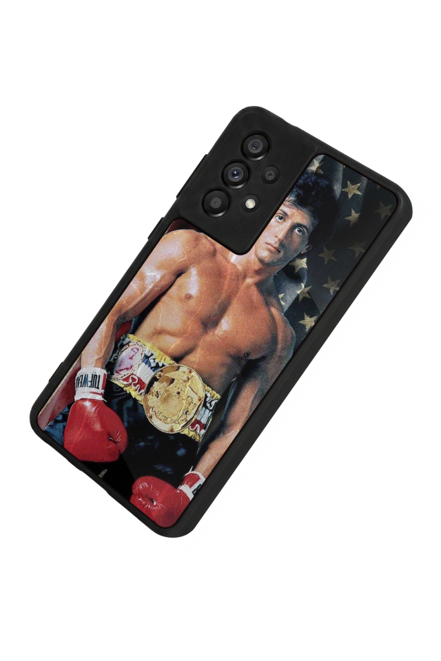 Samsung Galaxy A73 Uyumlu Rocky Tasarımlı Glossy Premium Kılıf