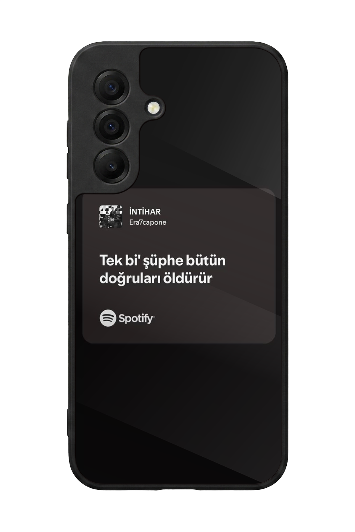 Samsung Galaxy A17 Uyumlu Sarki Sozleri Tasarımlı Glossy Premium Kılıf