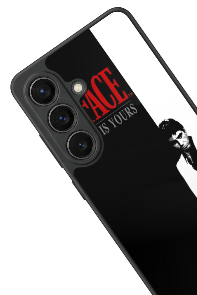 Samsung Galaxy S26 Uyumlu Scarface Tasarımlı Glossy Premium Kılıf