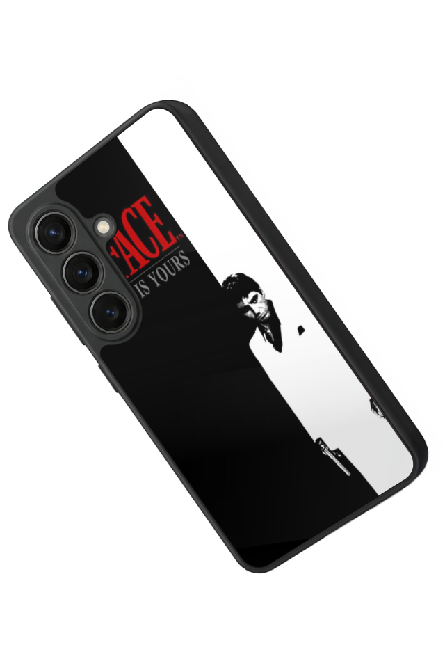 Samsung Galaxy S26 Uyumlu Scarface Tasarımlı Glossy Premium Kılıf