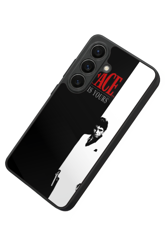 Samsung Galaxy S26 Uyumlu Scarface Tasarımlı Glossy Premium Kılıf