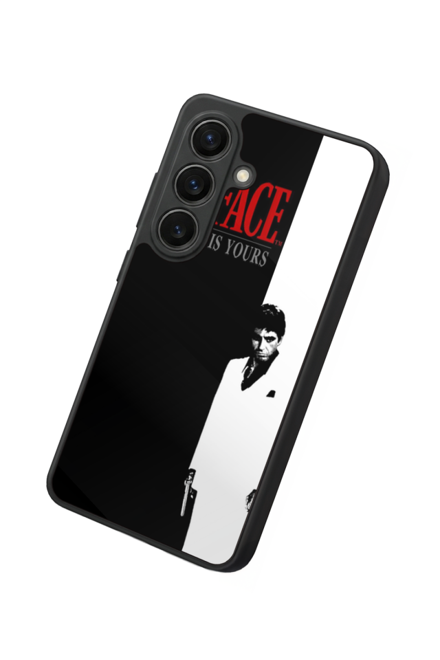 Samsung Galaxy S26 Uyumlu Scarface Tasarımlı Glossy Premium Kılıf