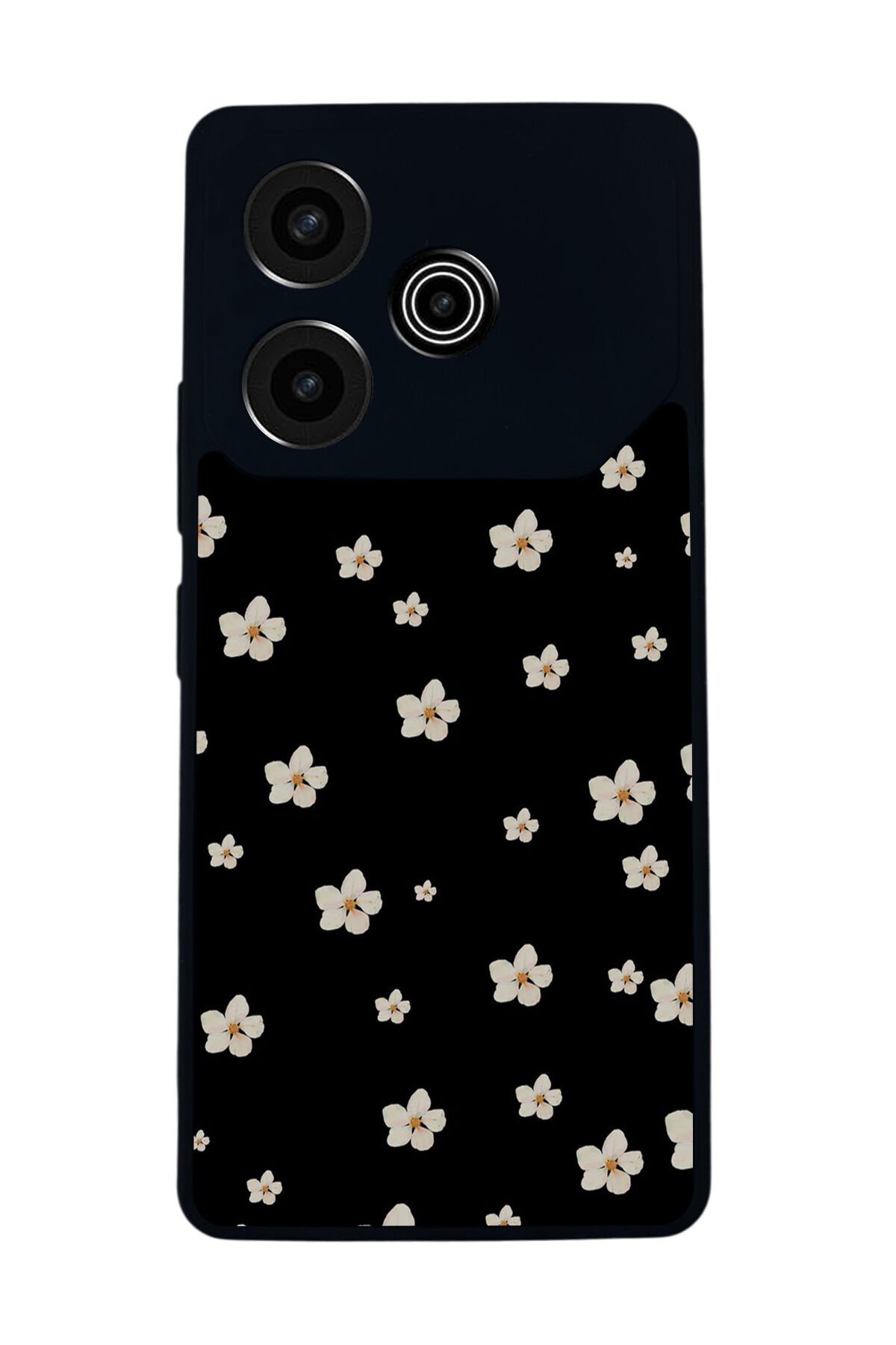Tecno Pova 6 Uyumlu Cicek Tasarımlı Glossy Premium Kılıf