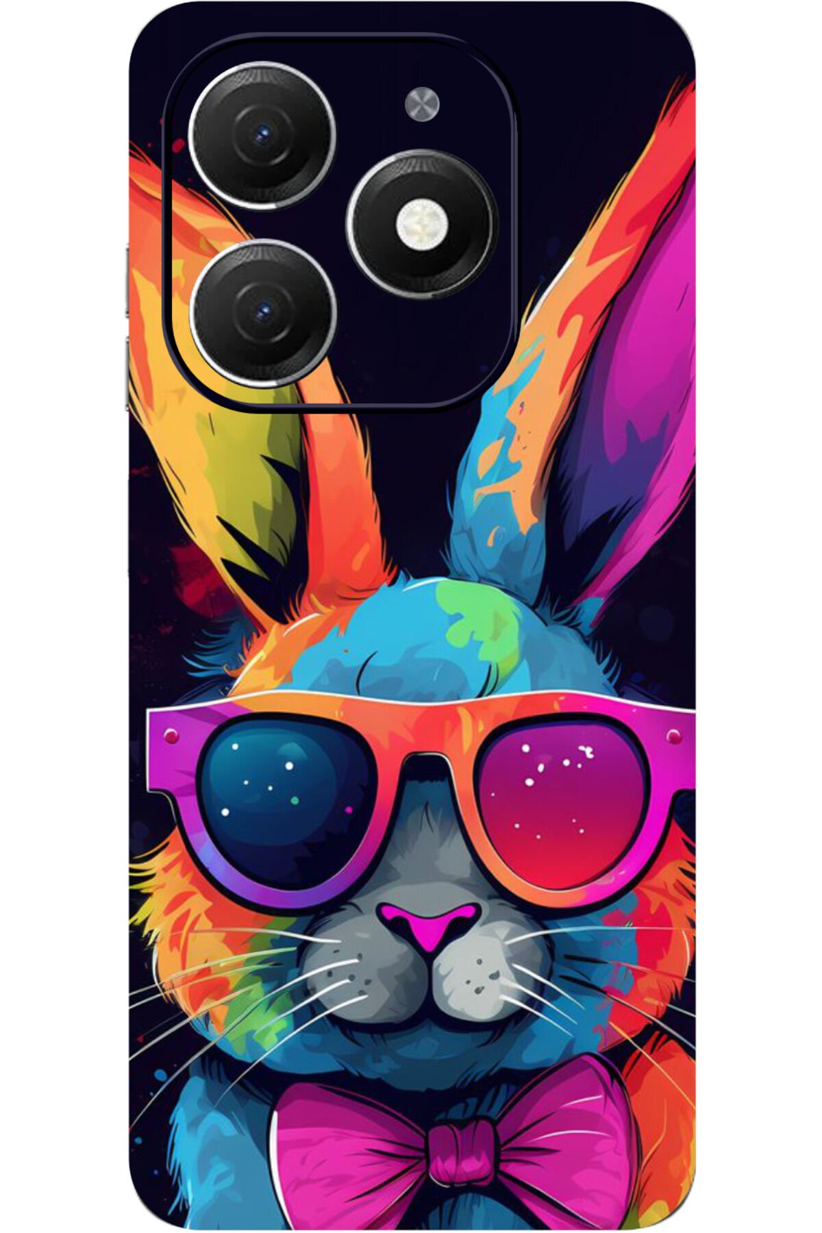 Realme C63 Kamera Korumalı HD Tam Kaplama Baskılı Kılıf