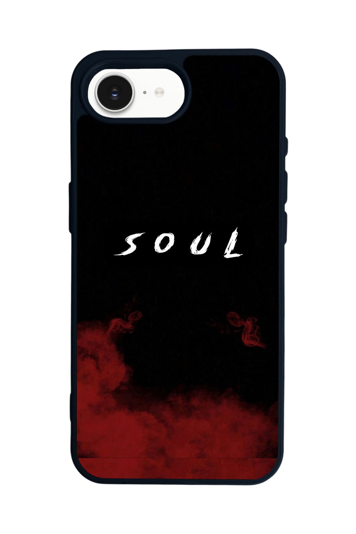 iPhone 16E Uyumlu SOUL Tasarımlı Glossy Premium Kılıf