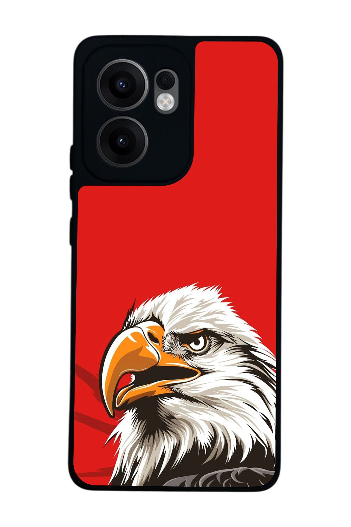 Oppo Reno 13F Uyumlu Besiktas Tasarımlı Glossy Premium Kılıf