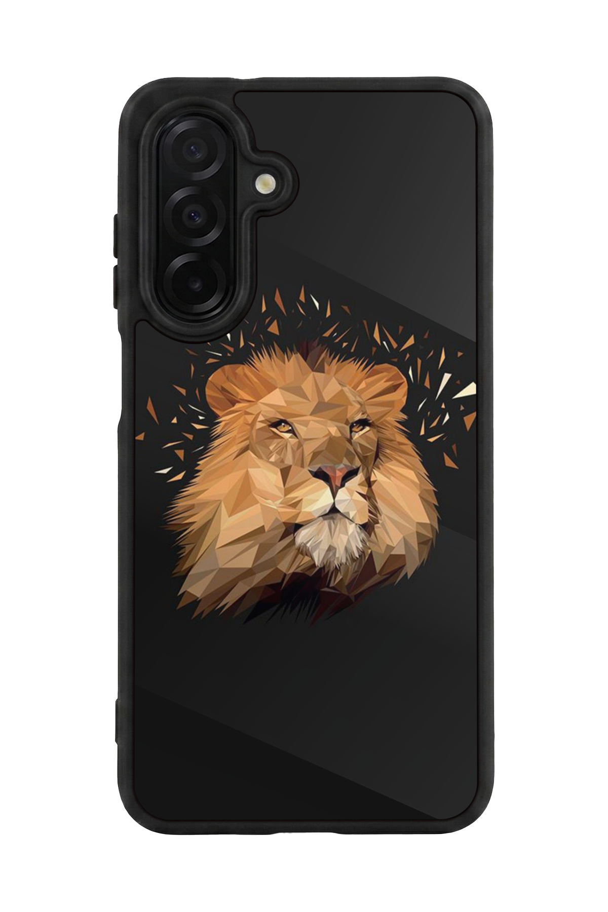 Samsung Galaxy A56 Uyumlu Aslan Tasarımlı Glossy Premium Kılıf