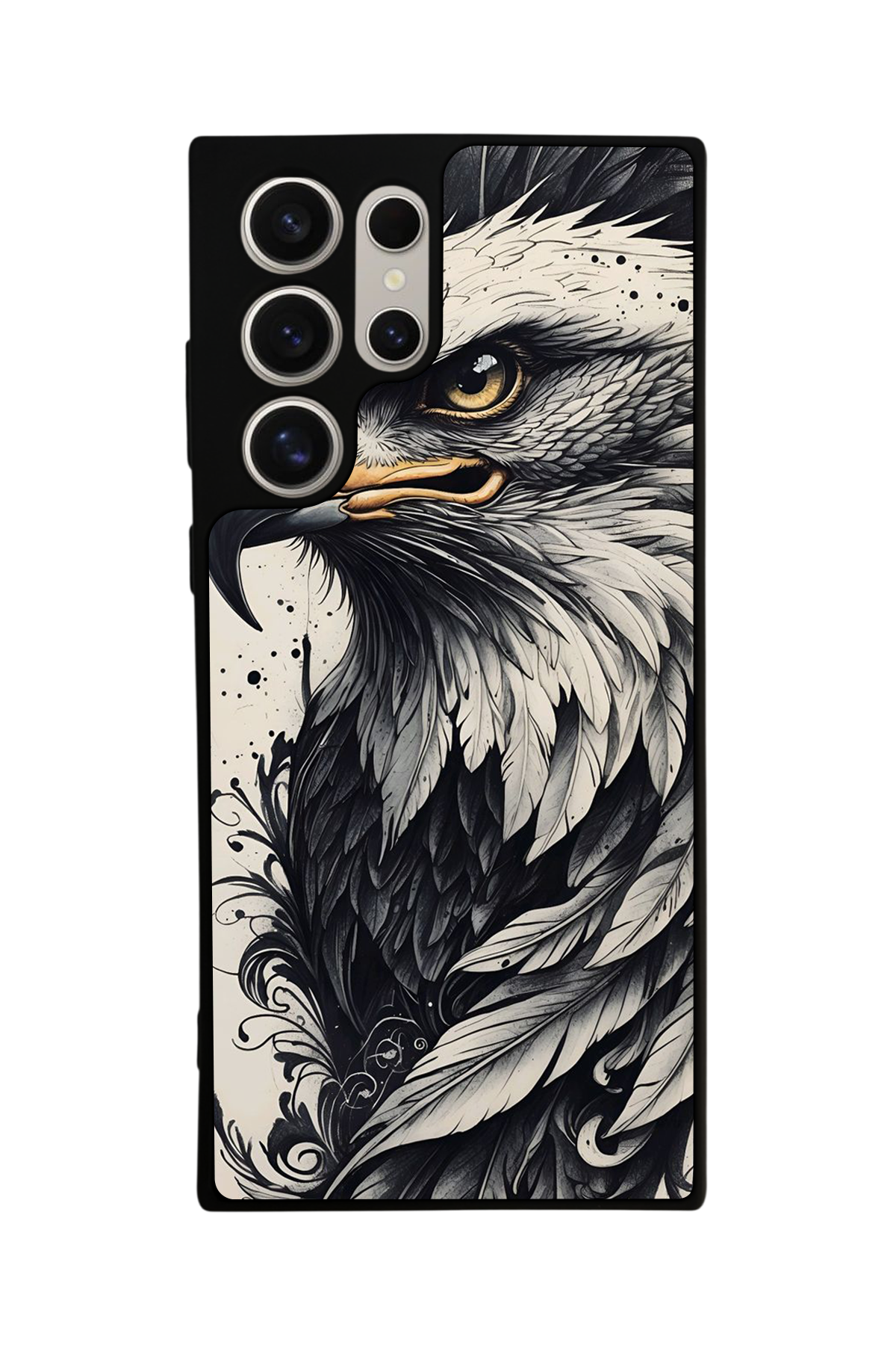 Samsung Galaxy S24 Ultra Uyumlu Besiktas Tasarımlı Glossy Premium Kılıf