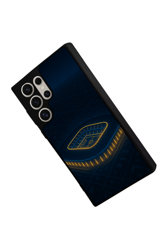 Samsung Galaxy S22 Ultra Uyumlu Fenerbahce Tasarımlı Glossy Premium Kılıf
