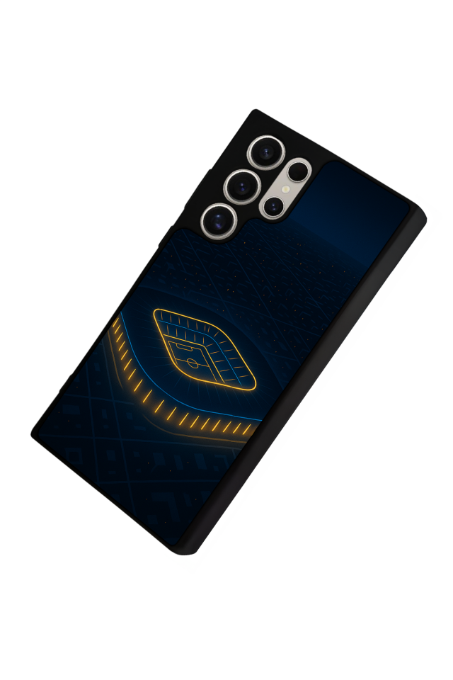 Samsung Galaxy S22 Ultra Uyumlu Fenerbahce Tasarımlı Glossy Premium Kılıf