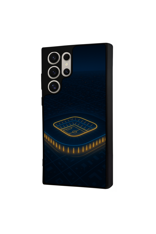 Samsung Galaxy S22 Ultra Uyumlu Fenerbahce Tasarımlı Glossy Premium Kılıf
