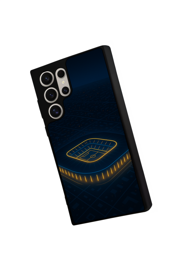 Samsung Galaxy S22 Ultra Uyumlu Fenerbahce Tasarımlı Glossy Premium Kılıf