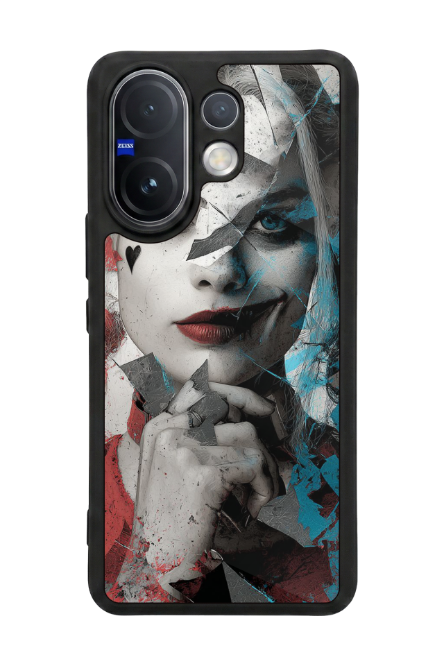 Vivo V60 Uyumlu HarleyQueen Tasarımlı Glossy Premium Kılıf