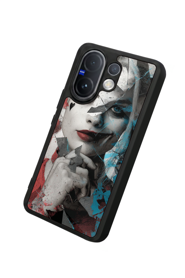 Vivo V60 Uyumlu HarleyQueen Tasarımlı Glossy Premium Kılıf