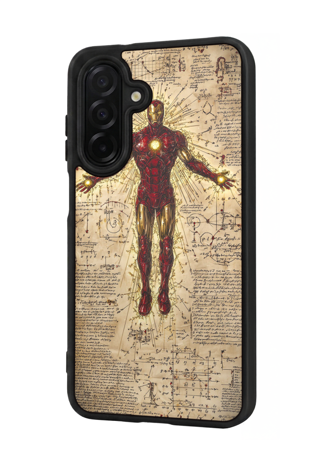 Samsung Galaxy A36 Uyumlu Iron Man ( Demir Adam ) Tasarımlı Glossy Premium Kılıf