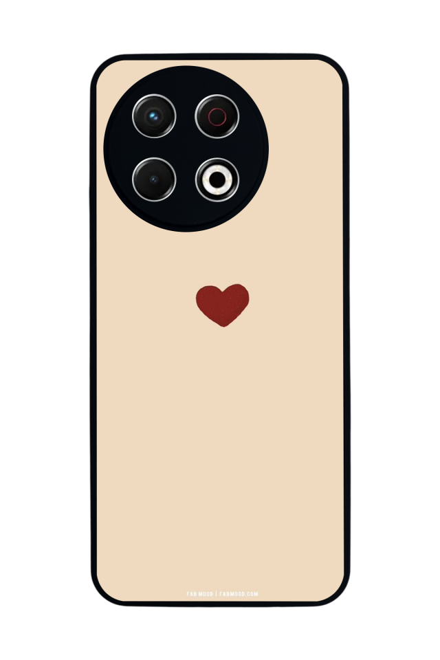 Tecno Spark 30 Pro Uyumlu Kalp Love Tasarımlı Glossy Premium Kılıf