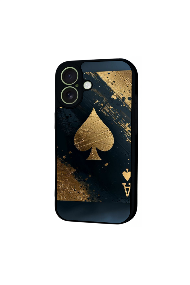 iPhone 17 Uyumlu Kart Tasarımlı Glossy Premium Kılıf