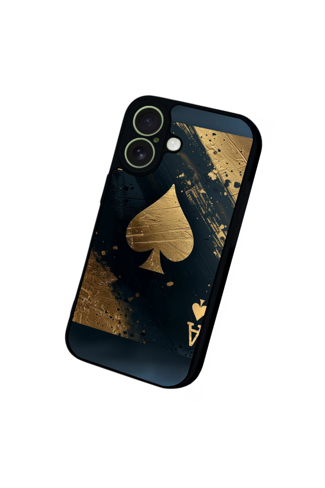 iPhone 17 Uyumlu Kart Tasarımlı Glossy Premium Kılıf