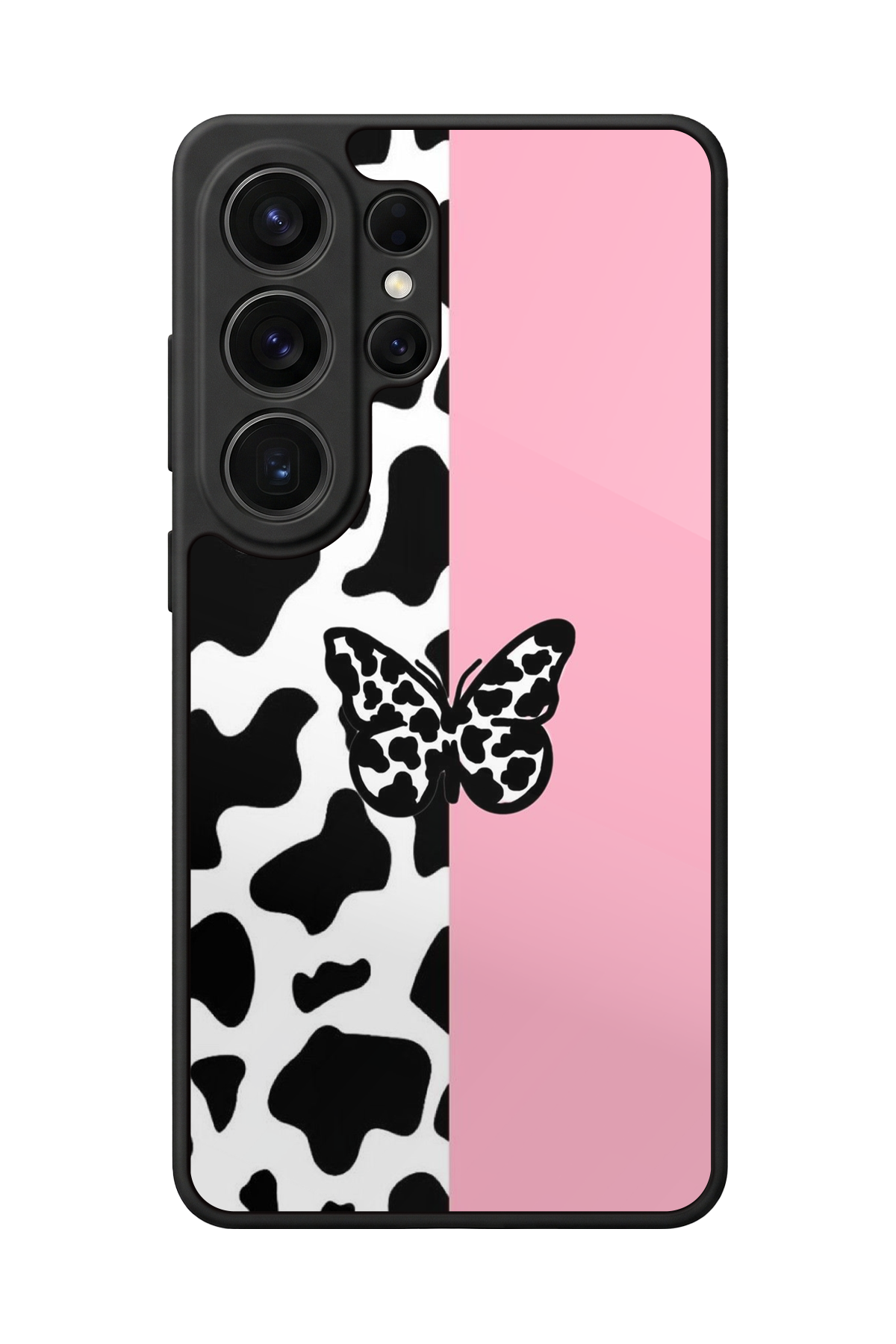 Samsung Galaxy S26 Ultra Uyumlu Kelebek Tasarımlı Glossy Premium Kılıf