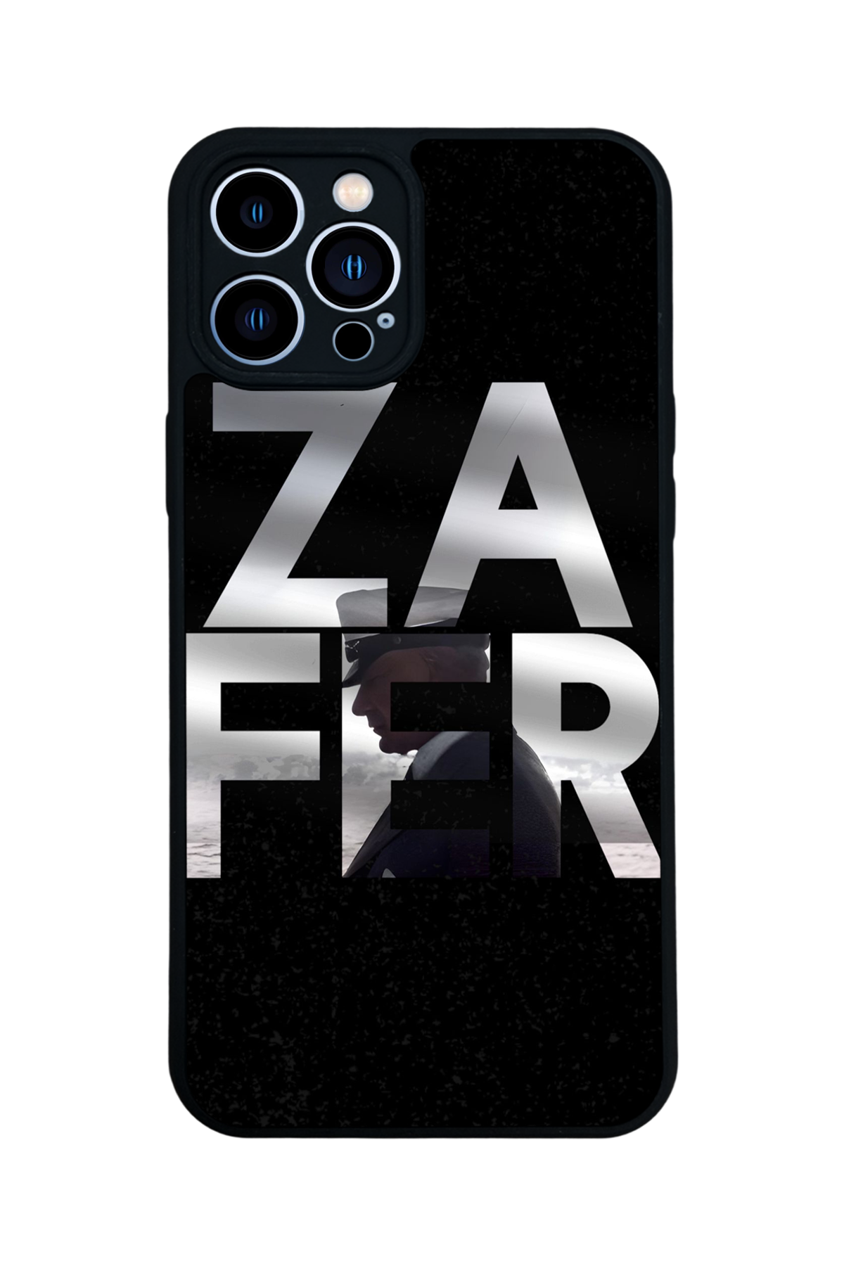 iPhone 12 Pro Max Uyumlu Mustafa Kemal Ataturk Tasarımlı Glossy Premium Kılıf