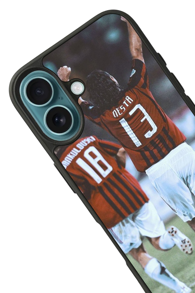 iPhone 16 Uyumlu Nesta Tasarımlı Glossy Premium Kılıf