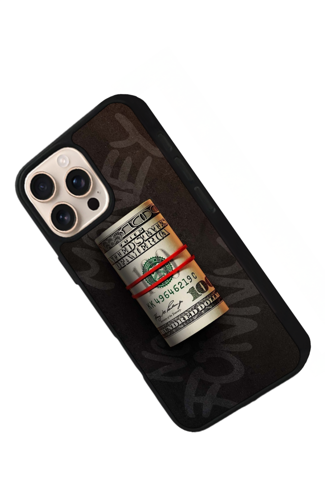 iPhone 14 Pro Uyumlu Para Tasarımlı Glossy Premium Kılıf