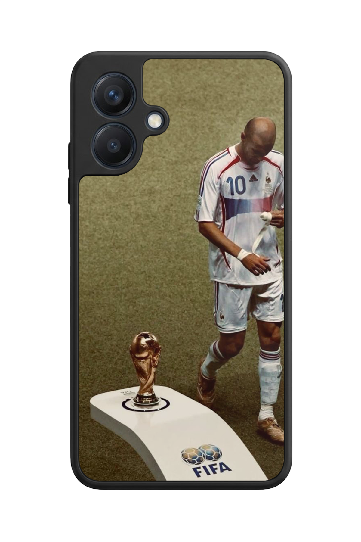 Samsung Galaxy A07 Uyumlu Zidane Tasarımlı Glossy Premium Kılıf