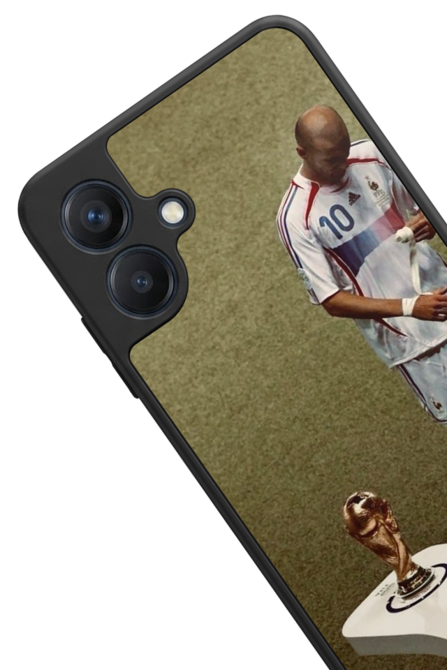 Samsung Galaxy A07 Uyumlu Zidane Tasarımlı Glossy Premium Kılıf