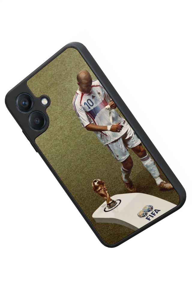 Samsung Galaxy A07 Uyumlu Zidane Tasarımlı Glossy Premium Kılıf