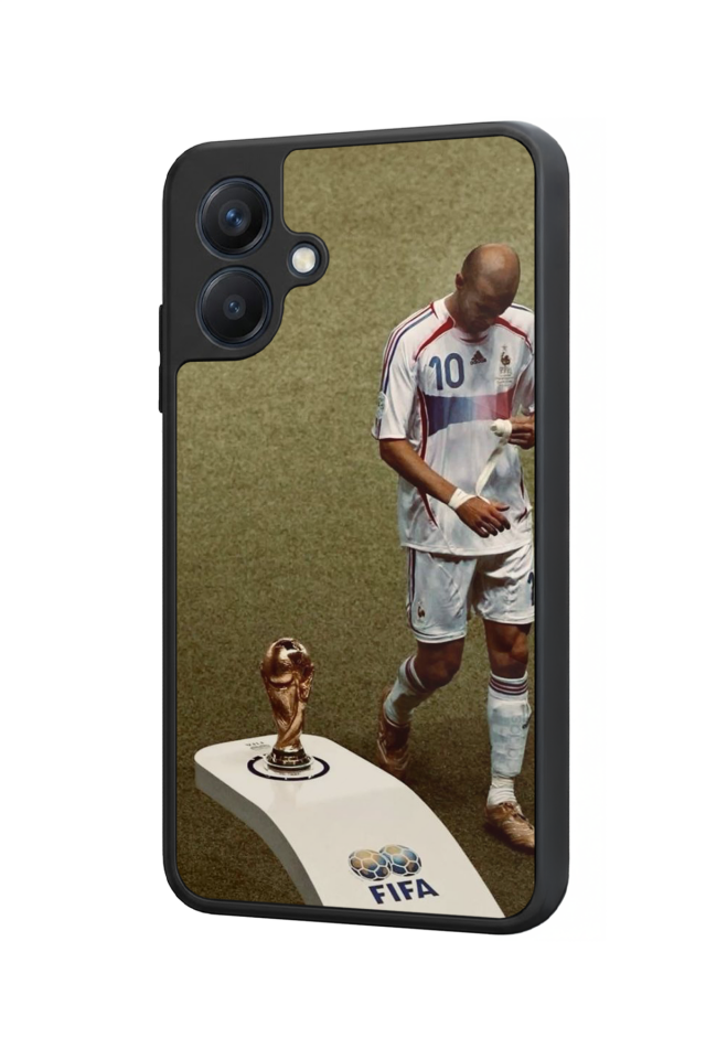 Samsung Galaxy A07 Uyumlu Zidane Tasarımlı Glossy Premium Kılıf