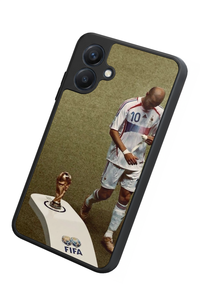 Samsung Galaxy A07 Uyumlu Zidane Tasarımlı Glossy Premium Kılıf