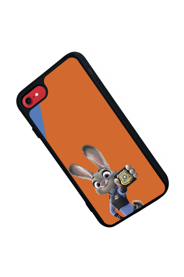 iPhone SE Uyumlu Zootropolis Tasarımlı Glossy Premium Kılıf