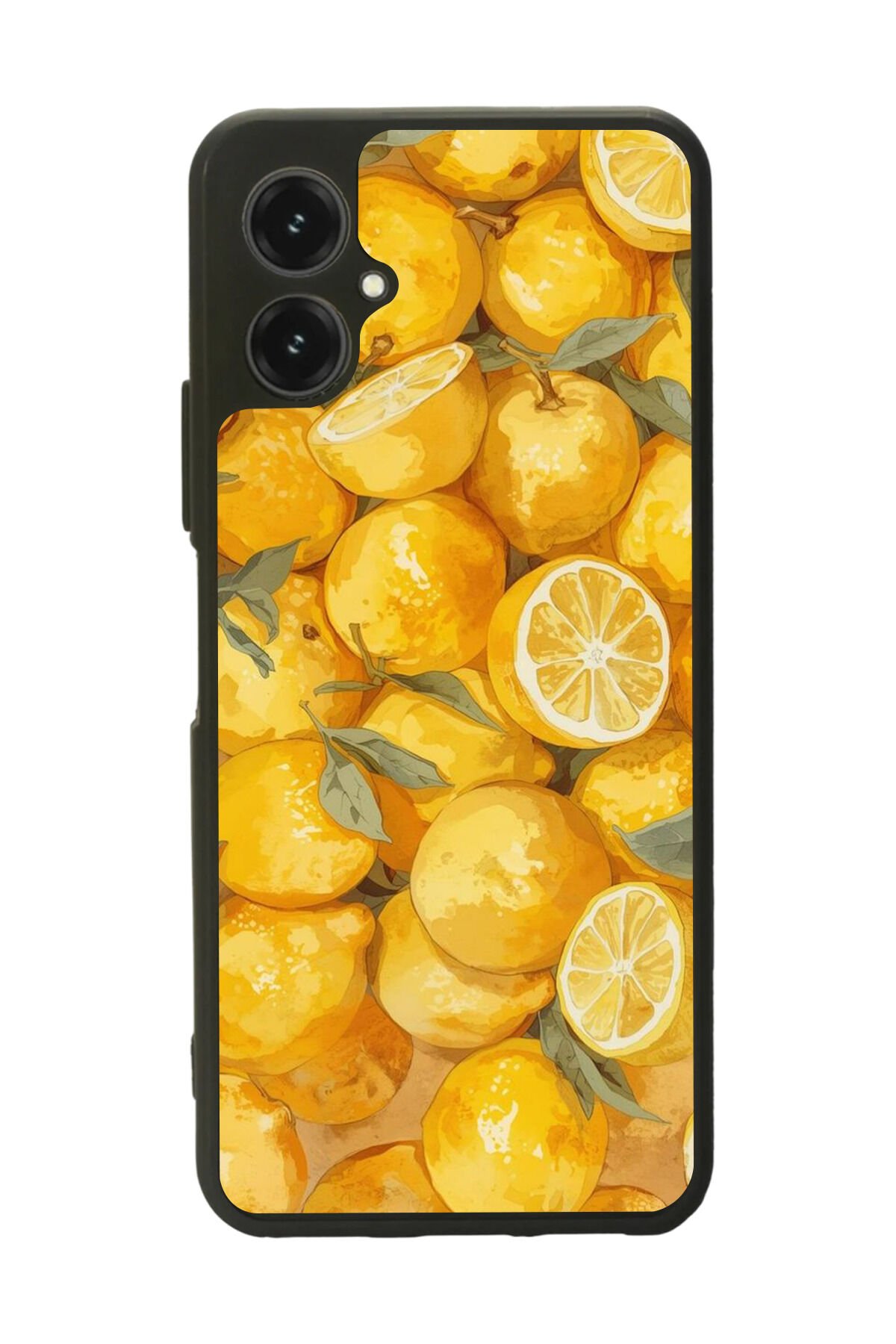 Omix X5 Uyumlu Limon Tasarımlı Glossy Premium Kılıf