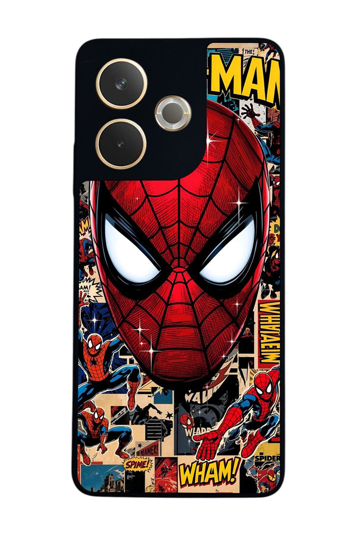 Oppo A5 Pro Uyumlu Spider Man ( Örümcek Adam ) Tasarımlı Glossy Premium Kılıf